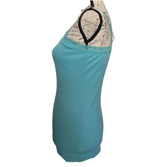 Gap Y2K Lace Trim Cami Top Size S Elena Gilbert 90S Fairy 90s Grunge - Picture 3 of 6